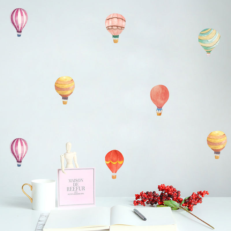 Colourful Hot Air Balloons Wal - Office Furniture Store review and price