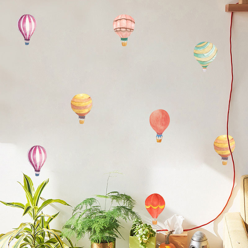 Colourful Hot Air Balloons Wal - Office Furniture Store review and price
