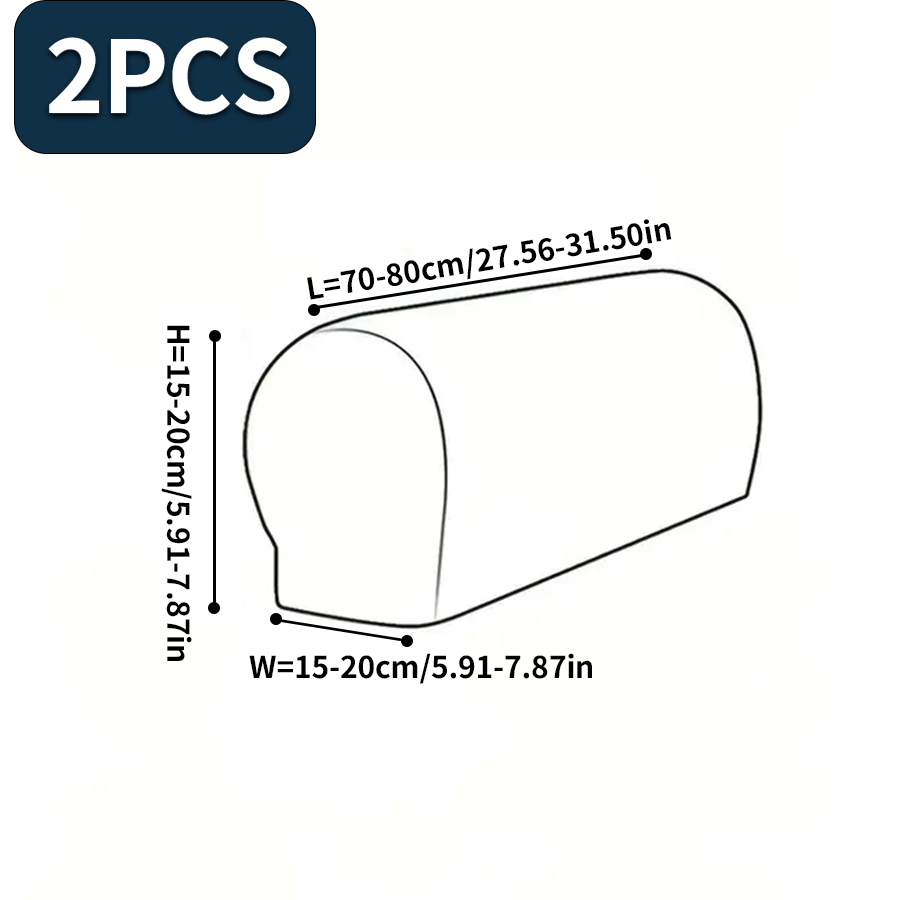 2pcs Armchair Cover Anti-slip  - Office Furniture Dimensions review and price