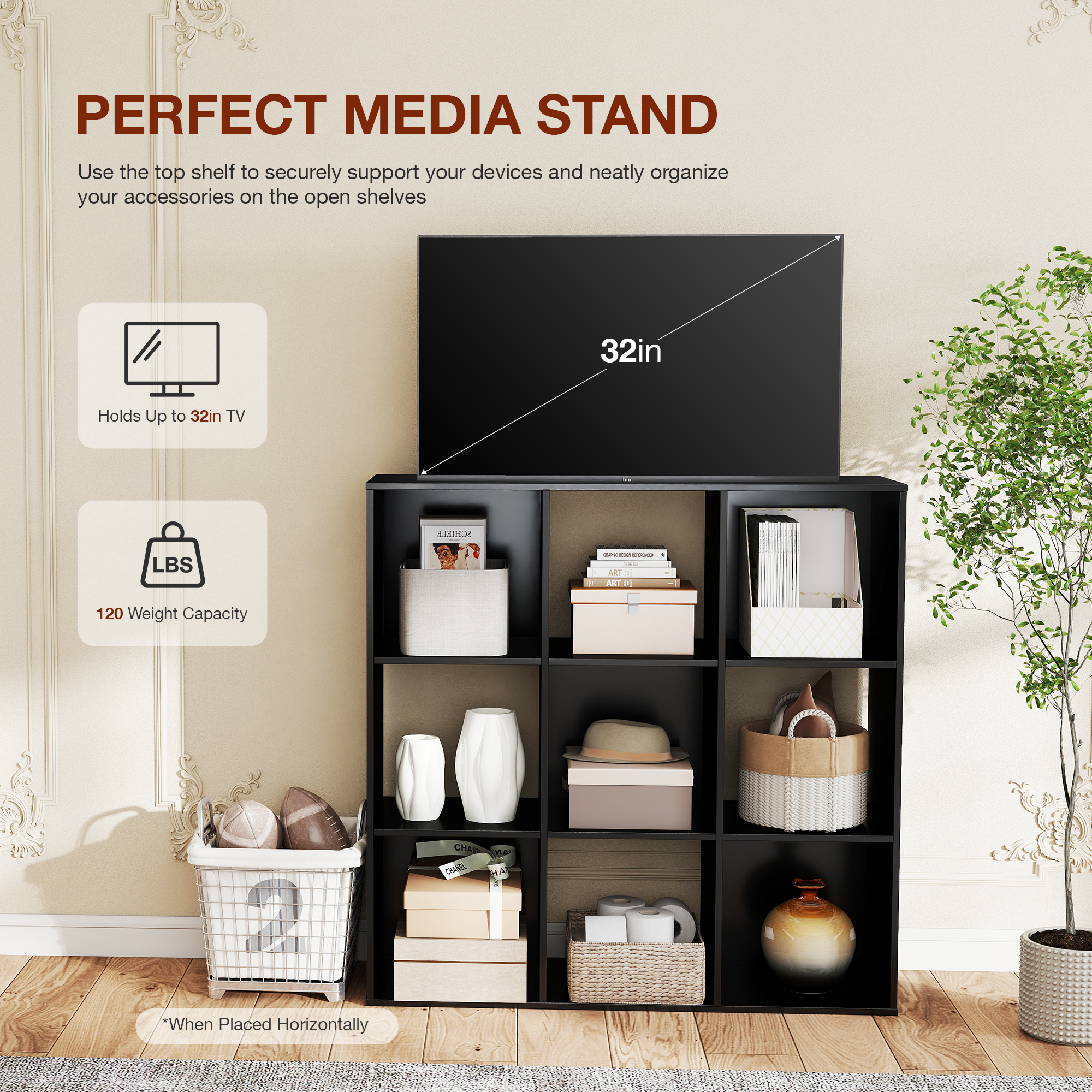 JHK 9 Cube Storage Organizer W - Office Furniture Dimensions review and price
