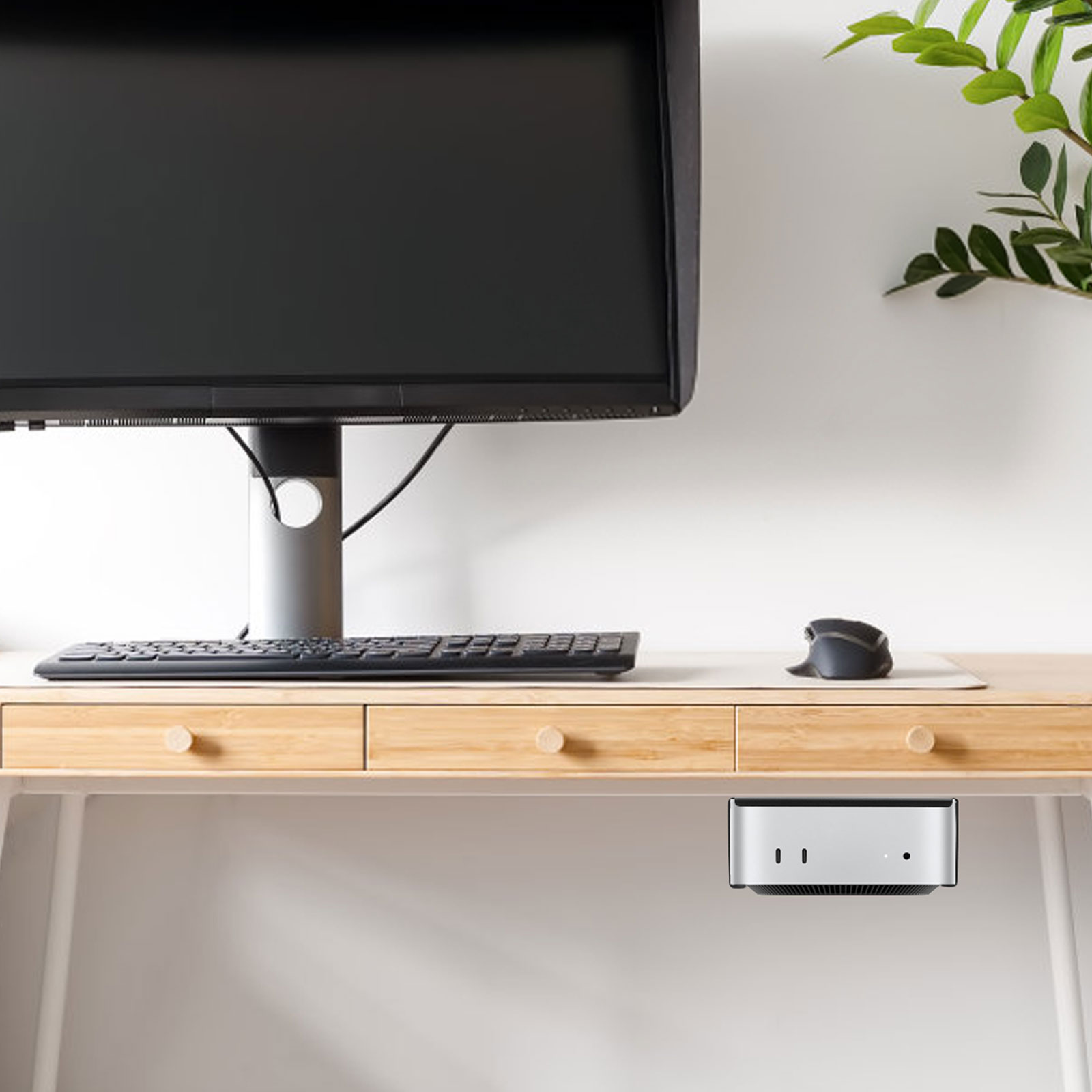 Under Desk Monitor Holder Carb - Wall Mounted Desk Fold review and price