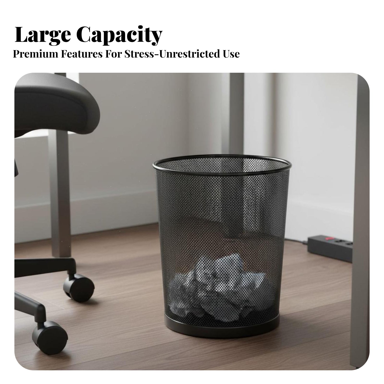 Metal Mesh Trash Can Anti-Rust - Paper Basket Mesh review and price
