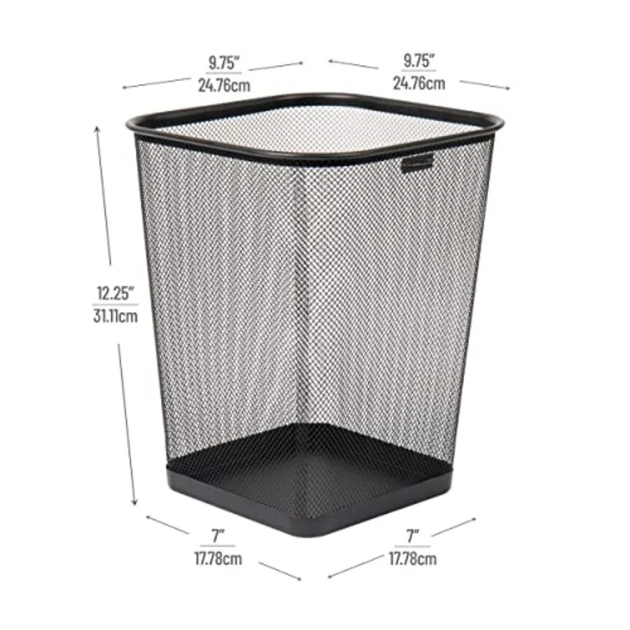 Mesh Trash Can, Waste Paper Ba - Paper Basket Mesh review and price