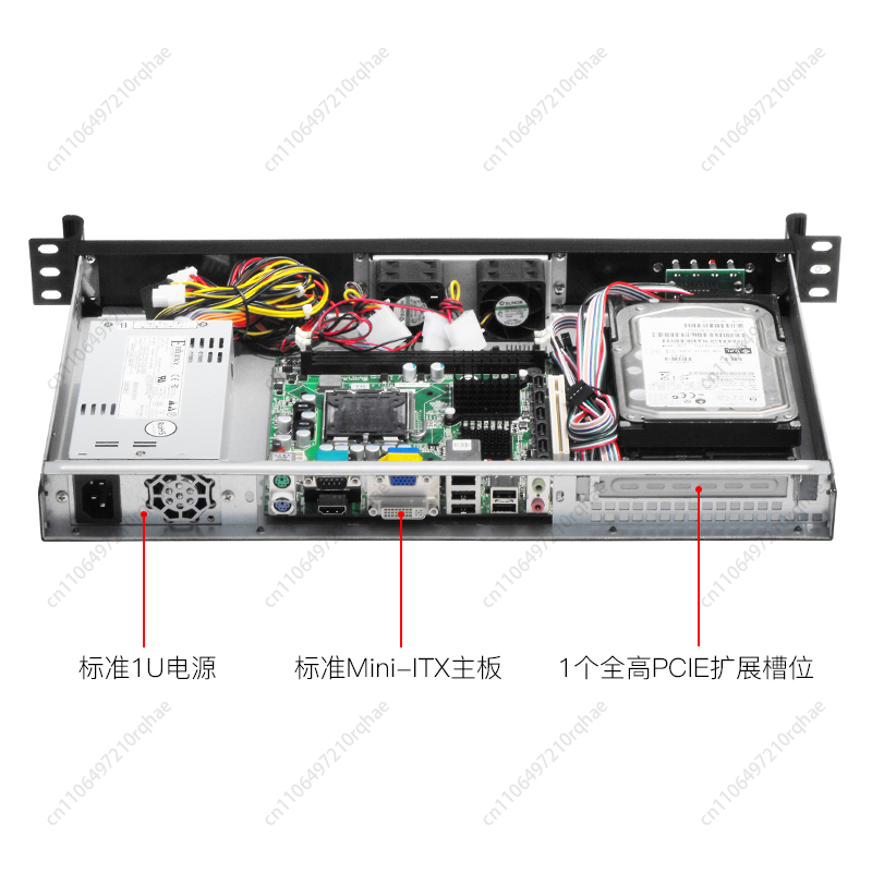 1U short server chassis 1U250L - Office Furniture And Equipment review and price
