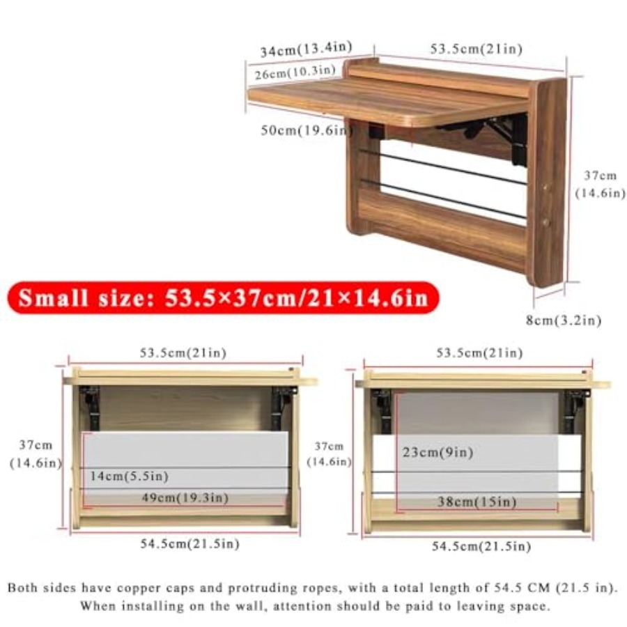 Small Wall Mounted Folding Tab - Wall Mounted Desk Fold review and price