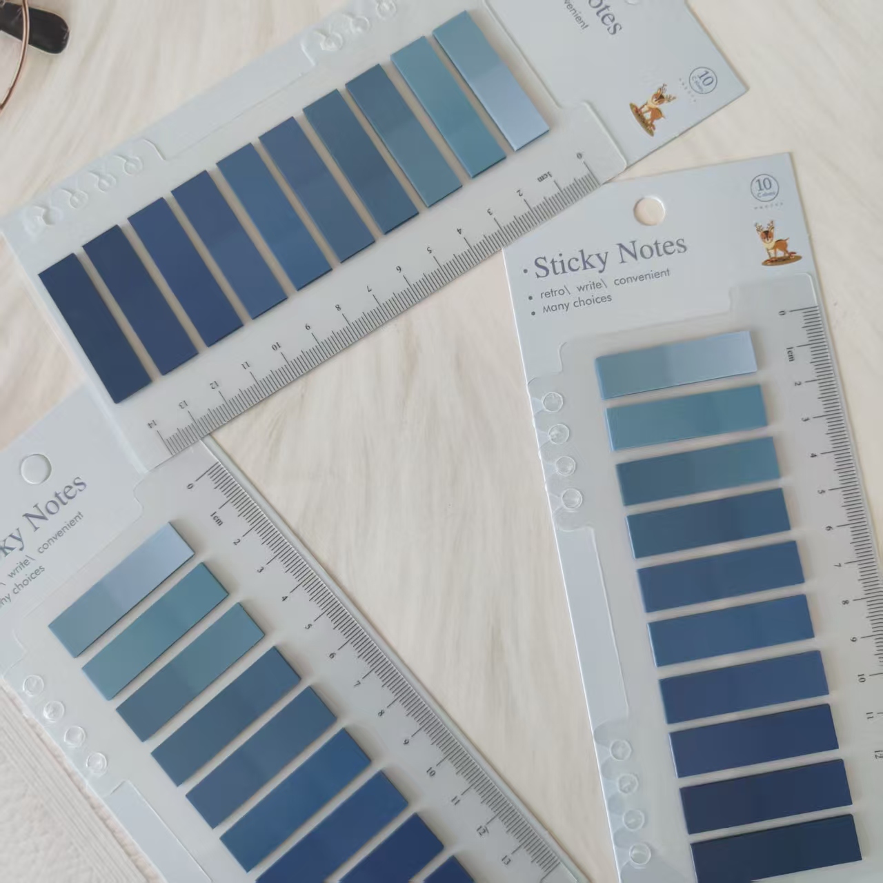 600PCS Blue  index color small - Office Furniture Dimensions review and price