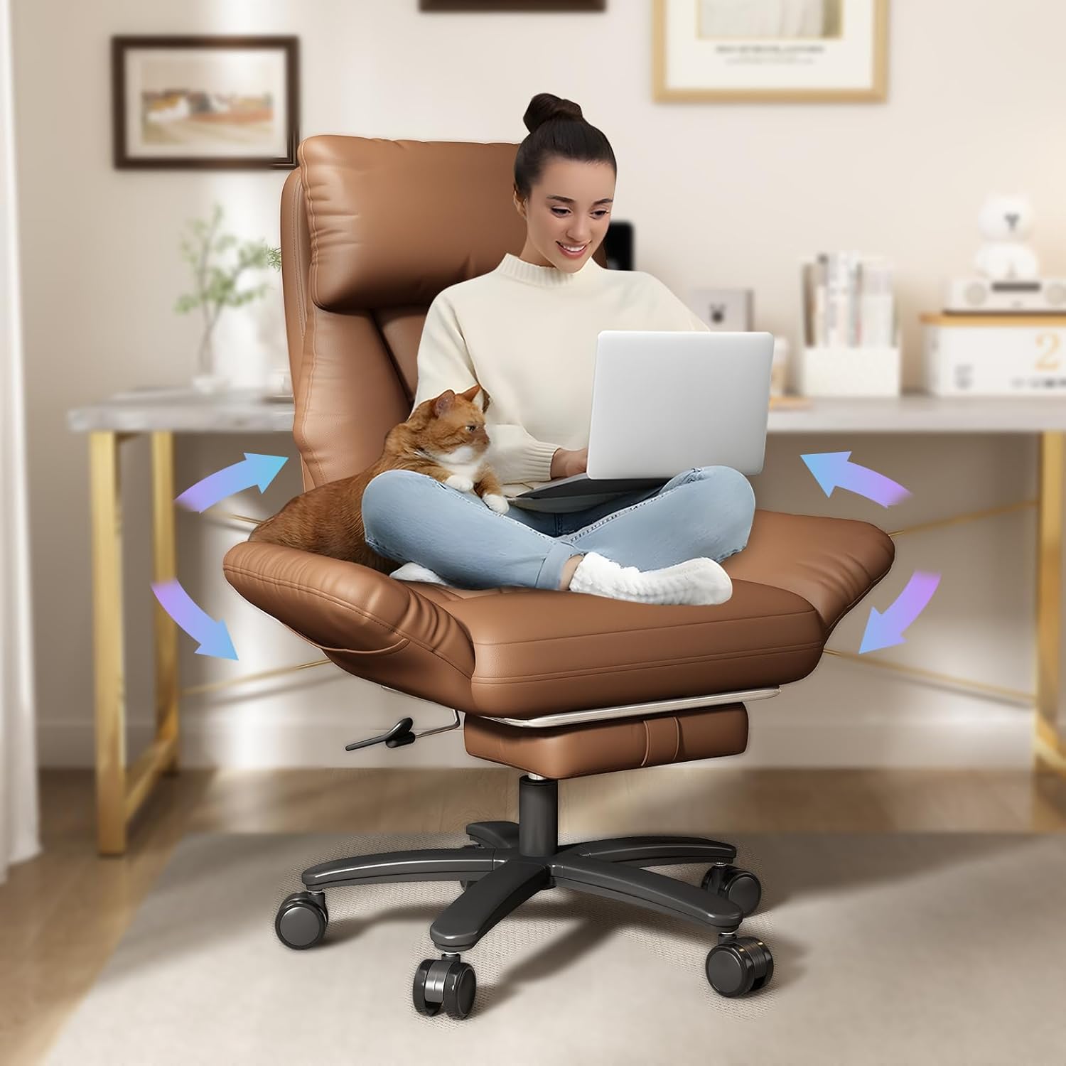 Cross Legged Office Chair with - Office Furniture Dimensions review and price