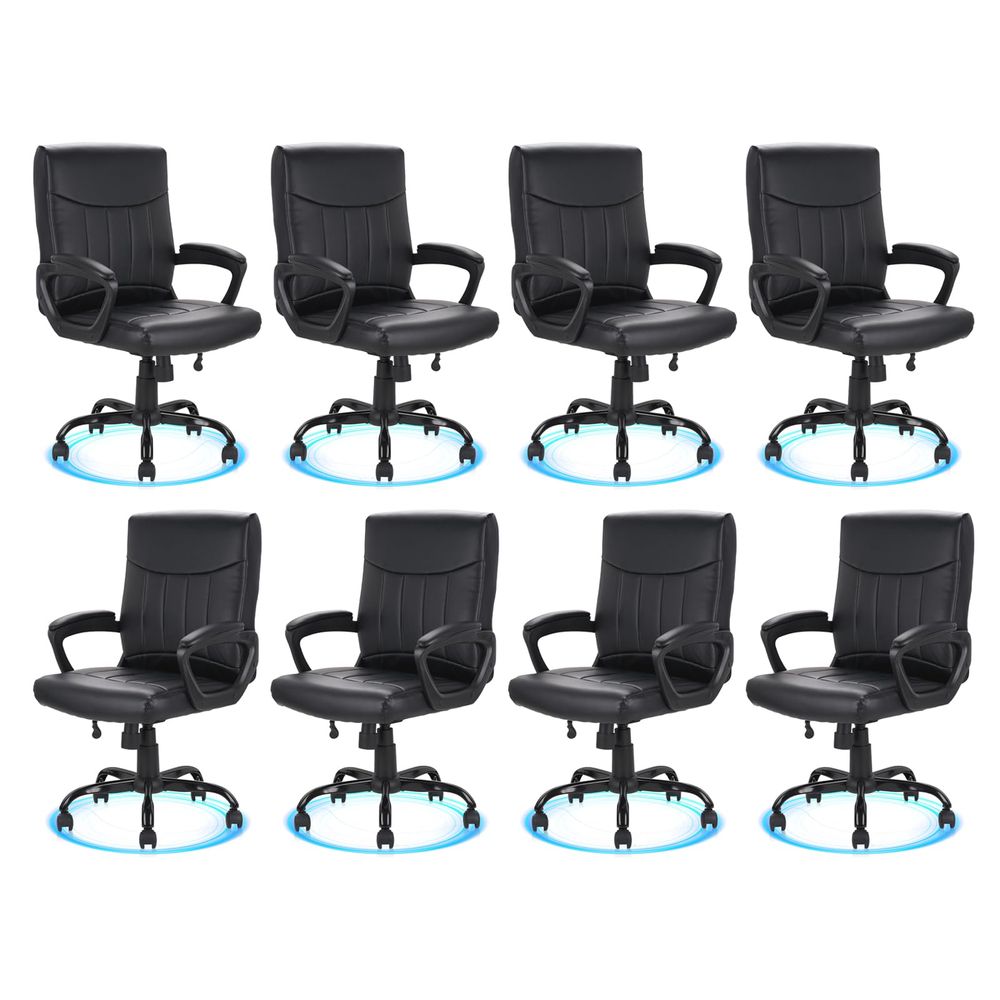 Leather Office Executive Chair - Task Chair Mid Back review and price