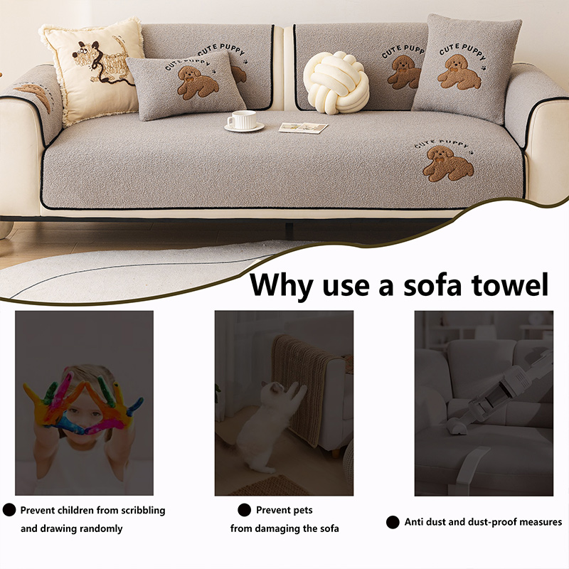 1Pc Pet-Friendly Sofa Cover, H - Office Furniture Dimensions review and price