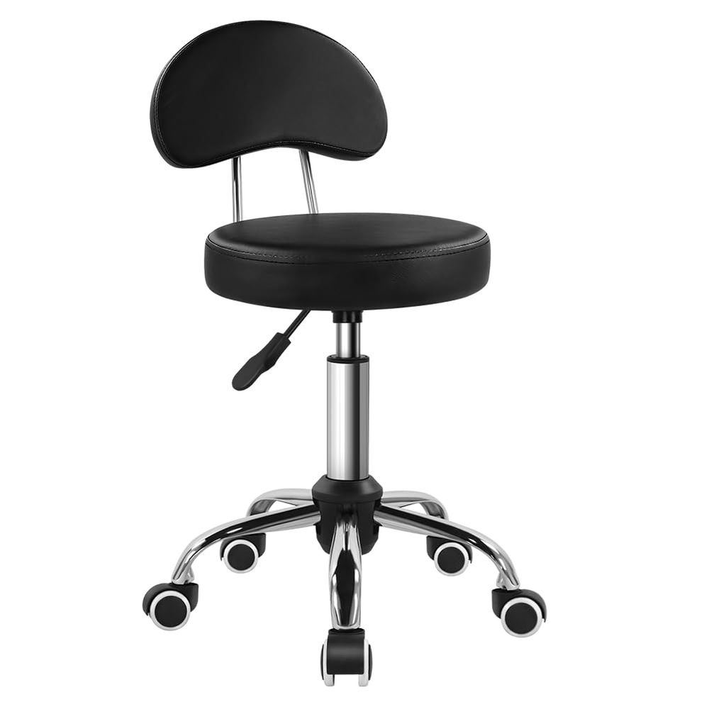 Rolling Stool with Mid Back He - Task Chair Mid Back review and price