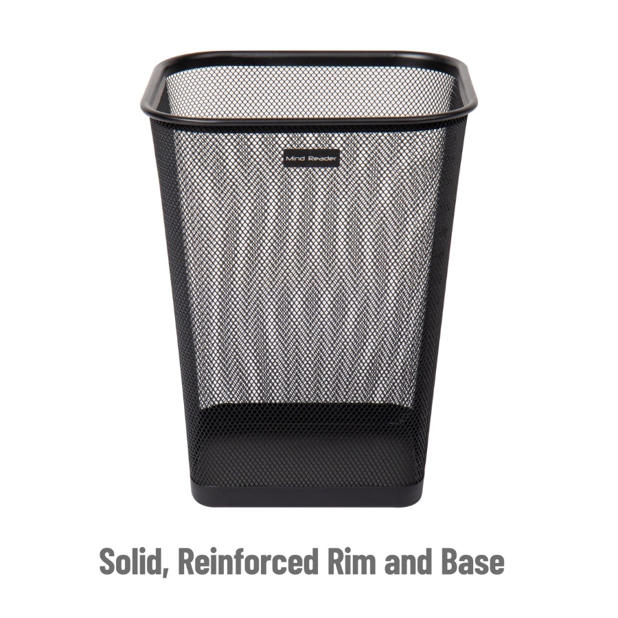 Mesh Trash Can Set of 2, Squar - Paper Basket Mesh review and price