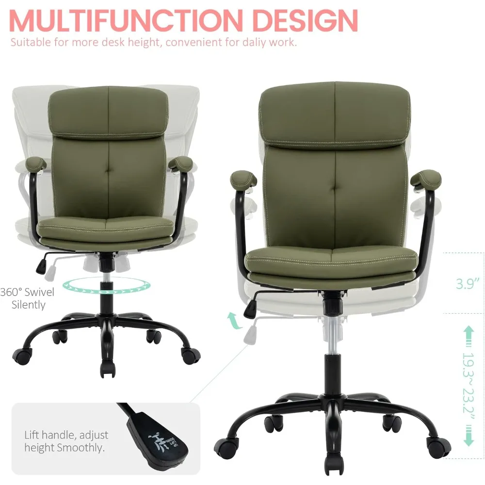 Adjustable Rocking Swivel Comp - Task Chair Mid Back review and price