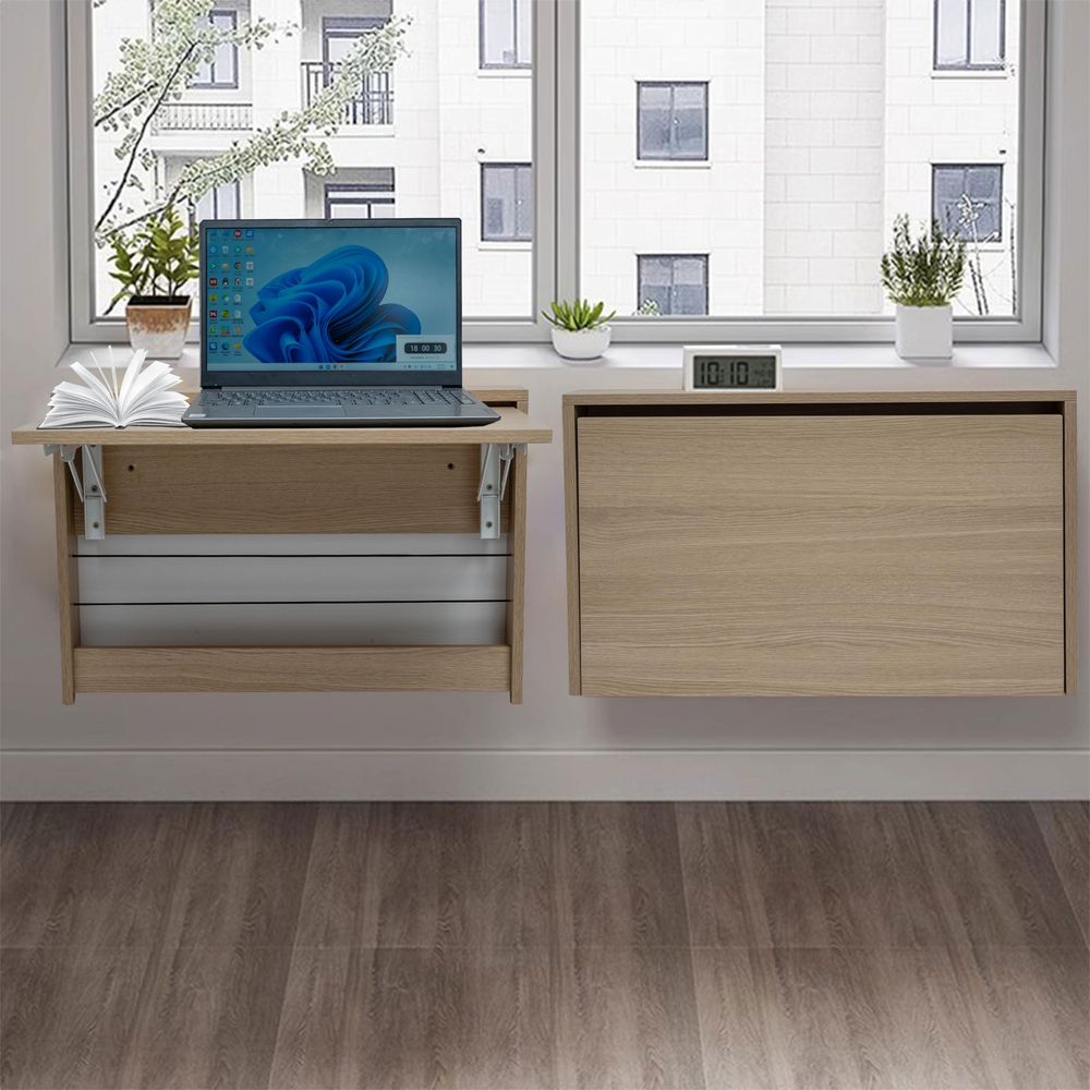 Mounted Folding Table, Floatin - Wall Mounted Desk Fold review and price
