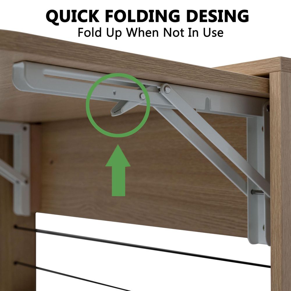 Mounted Folding Table, Floatin - Wall Mounted Desk Fold review and price
