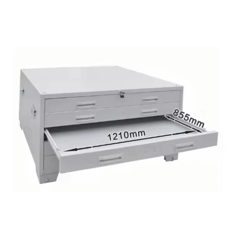 5 Drawers Map Display Drawing  - Office Furniture Dimensions review and price