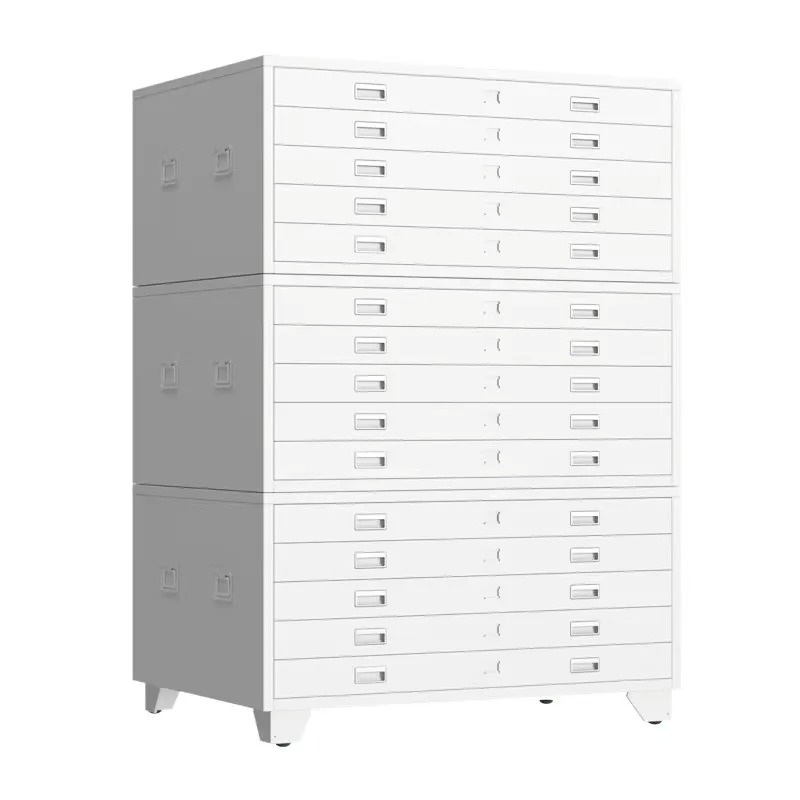 5 Drawers Map Display Drawing  - Office Furniture Dimensions review and price