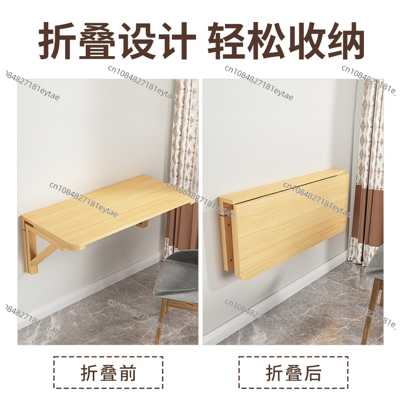 Solid Wood Folding Wall-mounte - Wall Mounted Desk Fold review and price