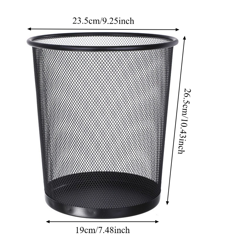 9L 1PC Heavy Duty Metal Mesh T - Paper Basket Mesh review and price