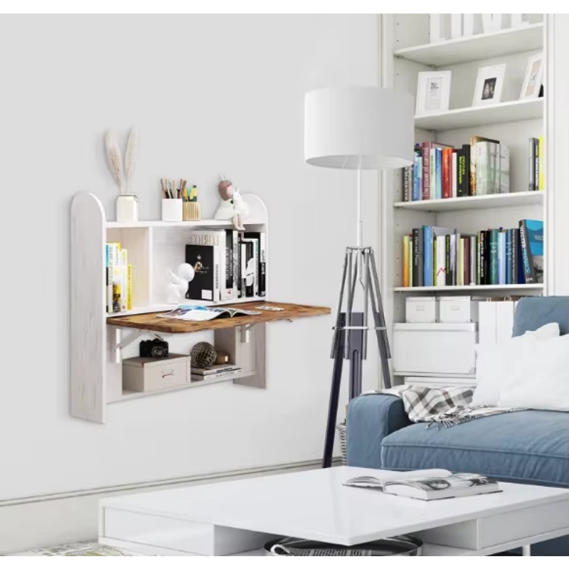 Household wall-mounted study t - Wall Mounted Desk Fold review and price