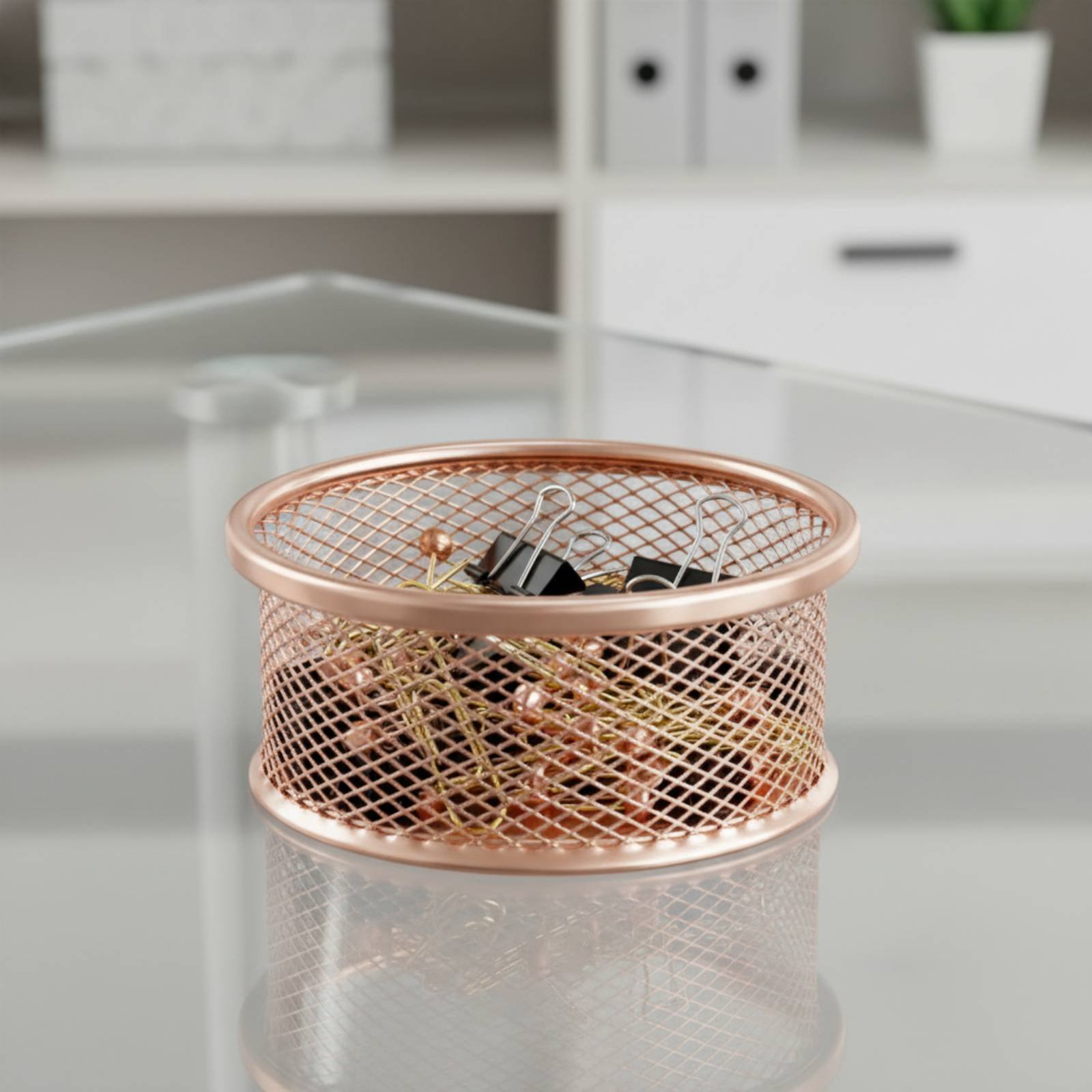 Paper Fastener Storage Basket  - Paper Basket Mesh review and price