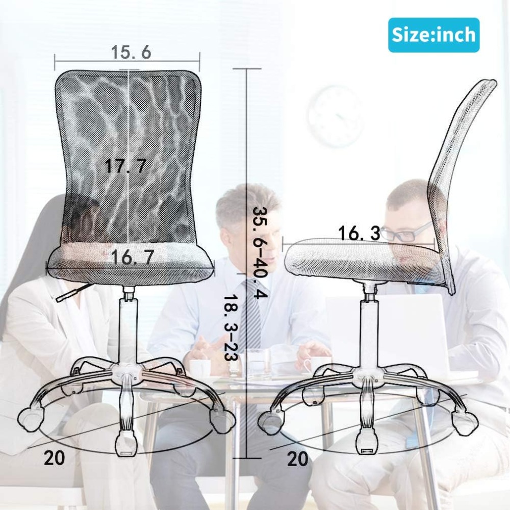 4 pack office desk chairs w/lu - Task Chair Mid Back review and price