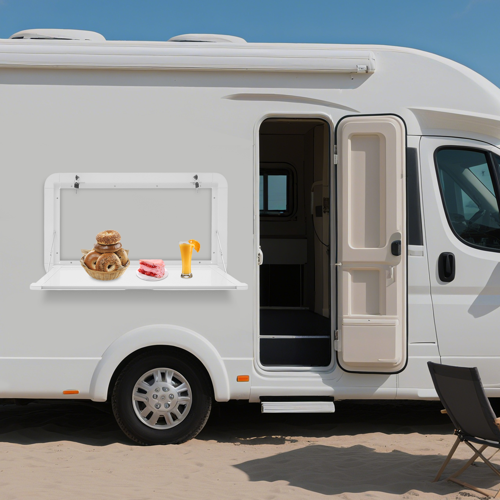 RV Wall-mounted Caravan RV Fli - Wall Mounted Desk Fold review and price