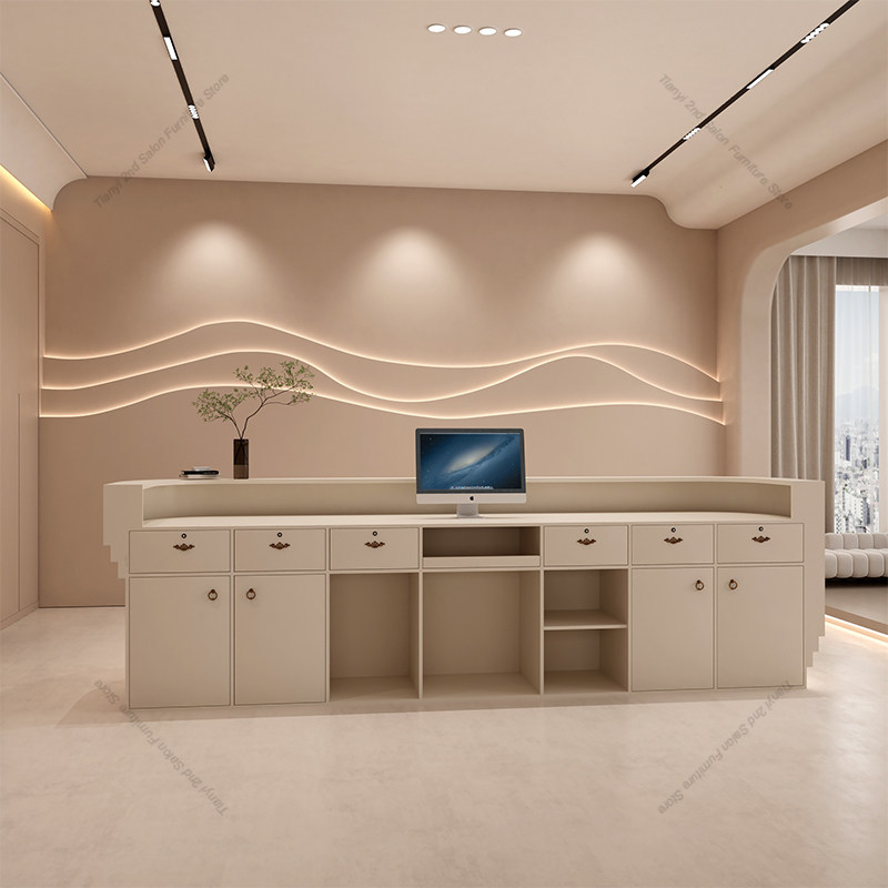 Nordic Cream Style Cashier Cou - Office Furniture Store review and price