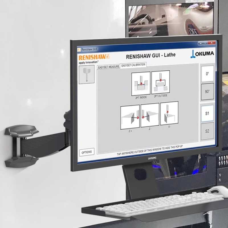 Heavy Duty Monitor Mount Rack  - Wall Mounted Desk Fold review and price
