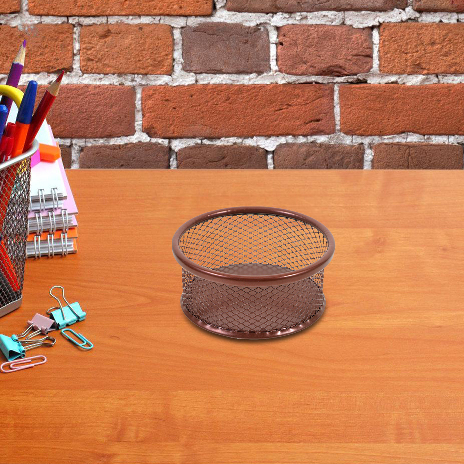 4Pcs Metal Paper Clip Holder M - Paper Basket Mesh review and price
