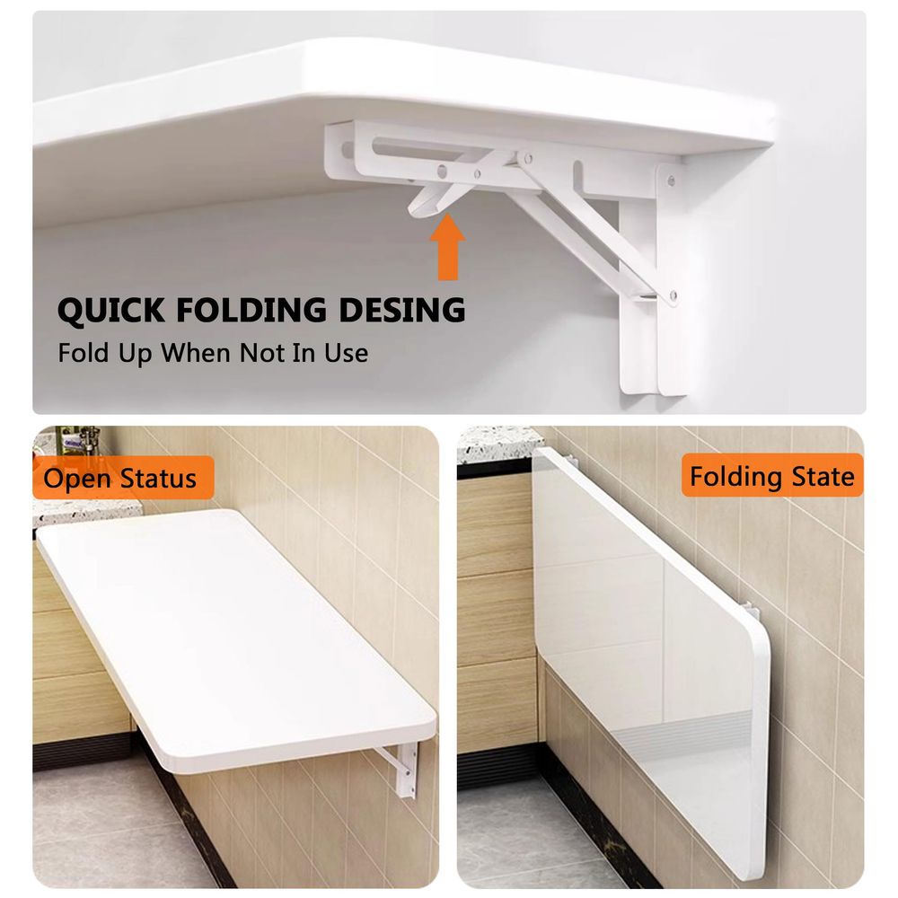 Mounted Folding Table,floating - Wall Mounted Desk Fold review and price