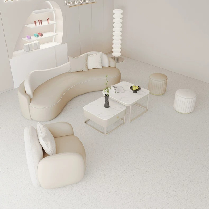 Nordic Cream Style Beauty Salo - Office Furniture Store review and price