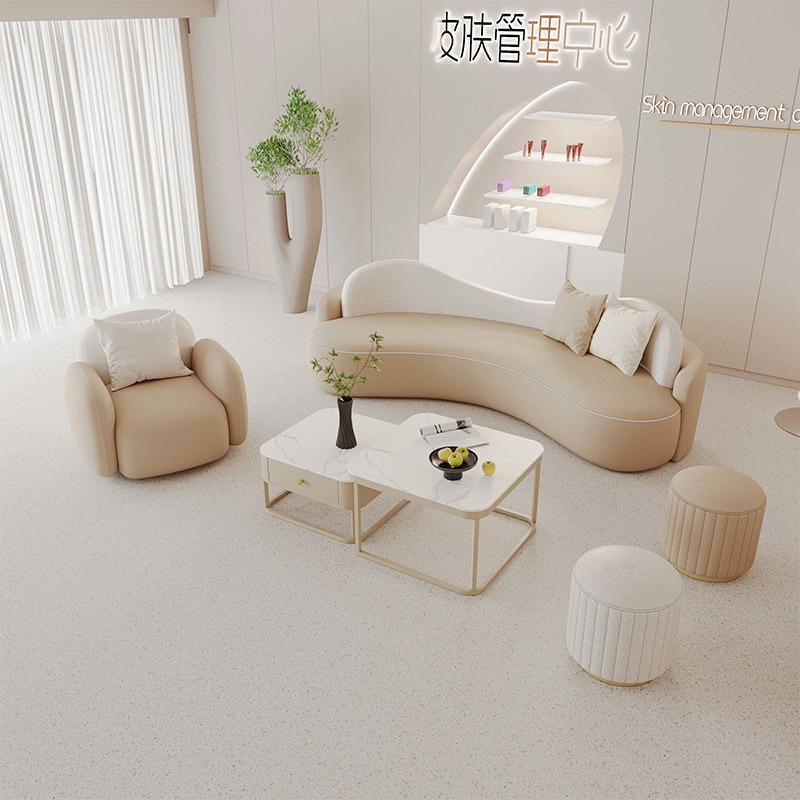 Nordic Cream Style Beauty Salo - Office Furniture Store review and price