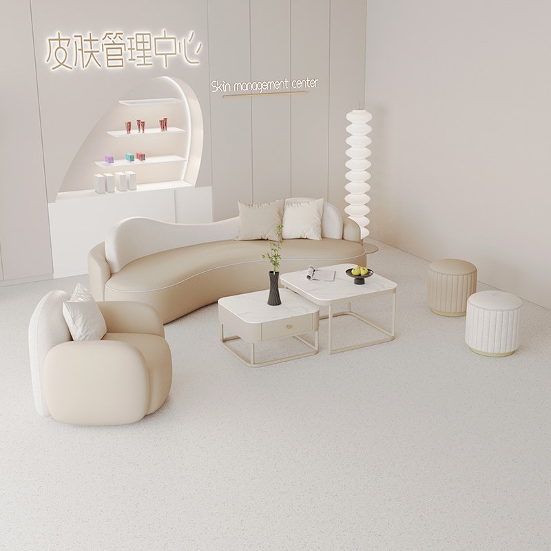 Nordic Cream Style Beauty Salo - Office Furniture Store review and price