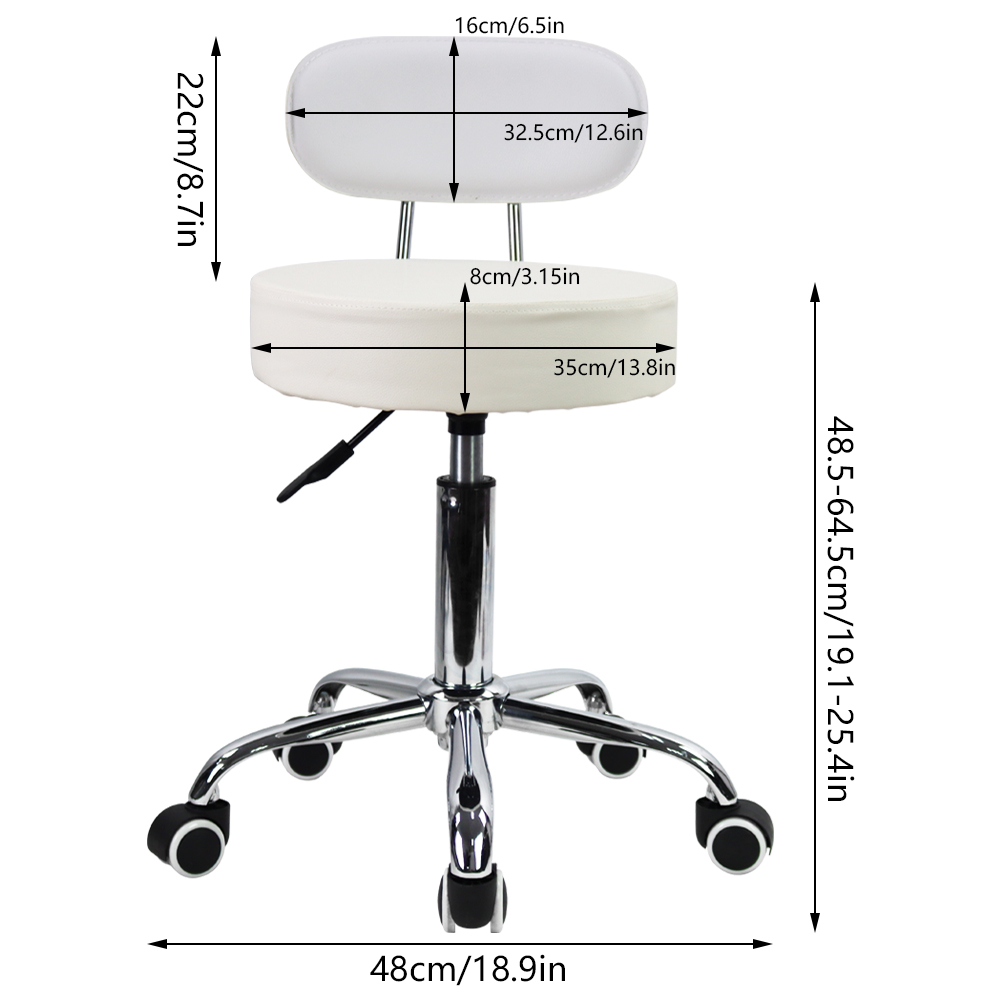 CANBOUN PU Leather Rolling Sto - Task Chair Mid Back review and price