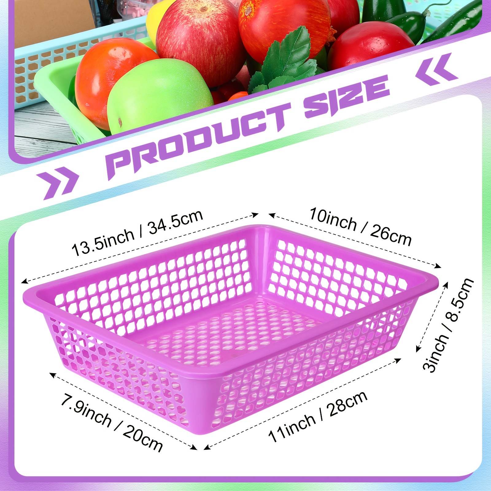 Set of 16 Paper Storage Basket - Paper Basket Mesh review and price